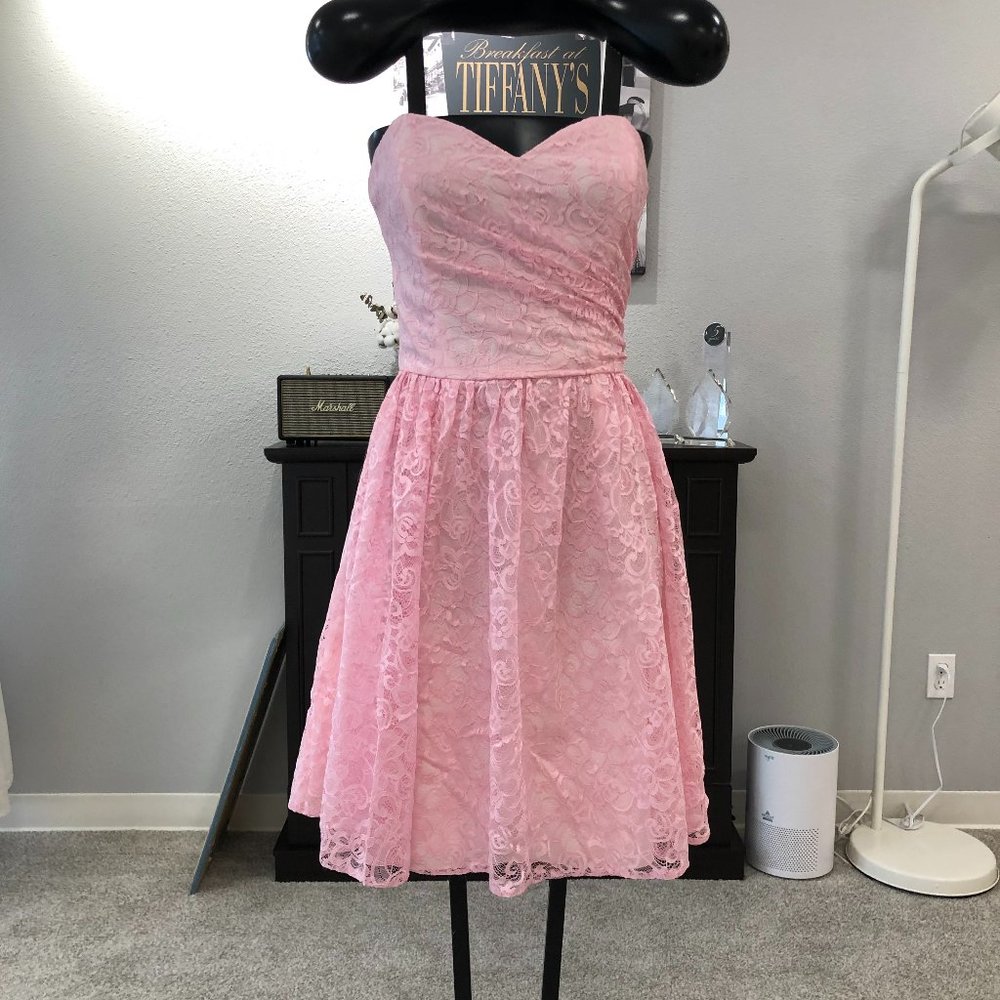 New Bridesmaid/Party/Event Lace Dress; Size 10